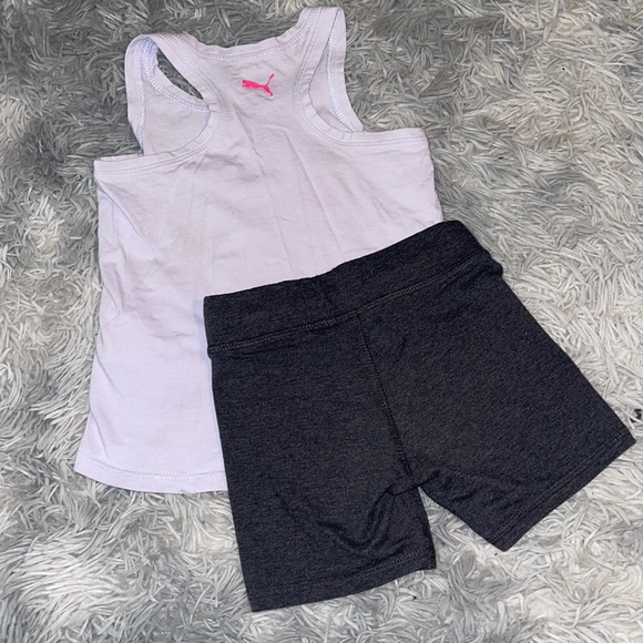 ❌SOLD❌Puma Little Girls' Shirt and Short Set - Picture 3 of 7